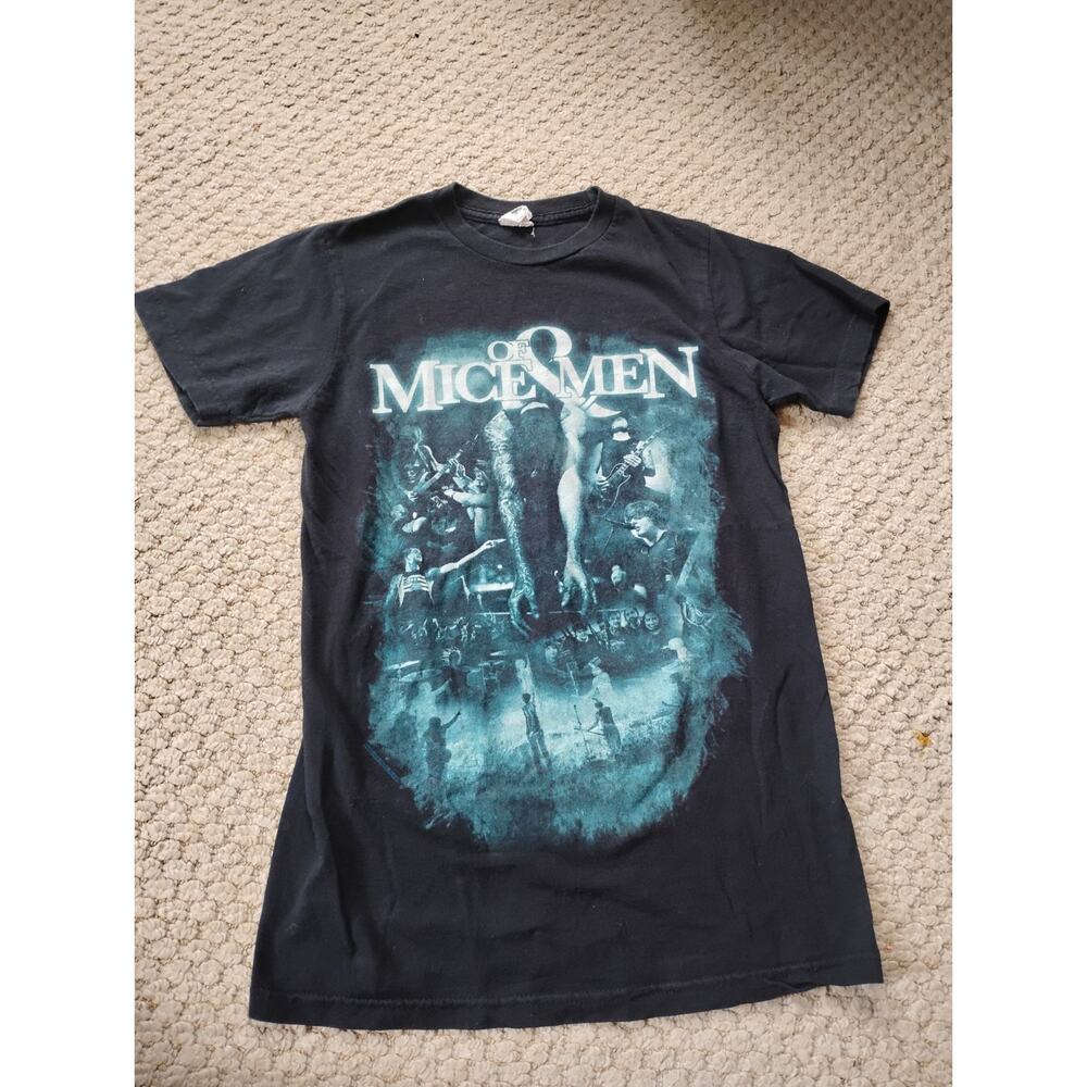 Of Mice And Men Small Women's Band Concert T-shirt Y2k